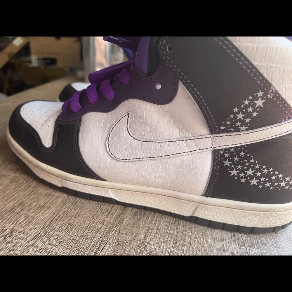 Used 10 Dunk High Premium Purple/White NO BOX